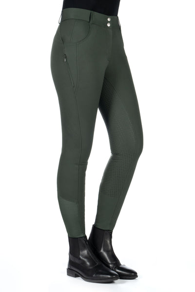 HKM Riding breeches -Ari Mid Rise- silicone full seat