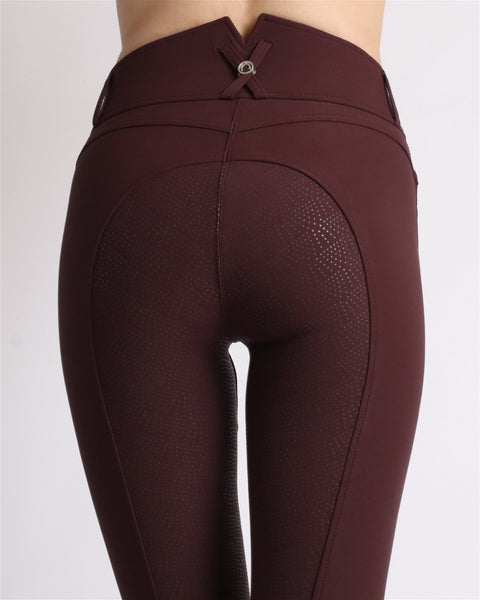 Montar Megan Yati Highwaist - Plum, Fullgrip
