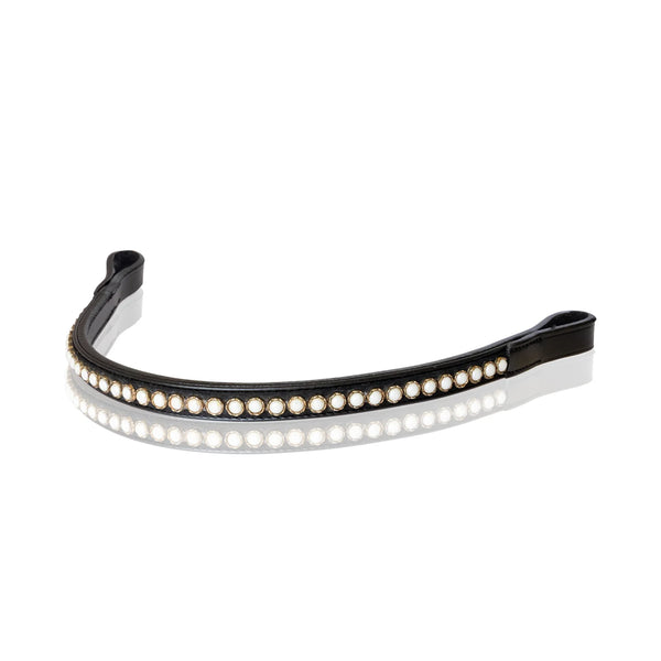 Grewal Gold Pearl Browband