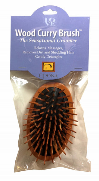 Epona Love Curry Wood Brush Full
