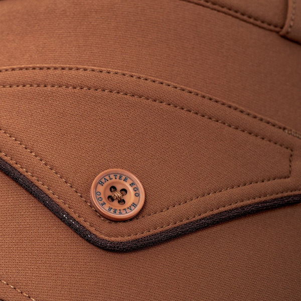 Halter Ego Evolution Mystique Full Seat Breeches - Toffee Espresso