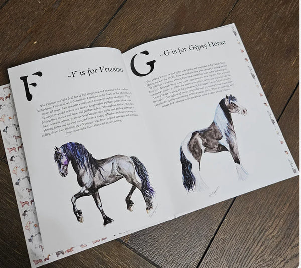 Sona Equestrian ABC Horse Breeds Book