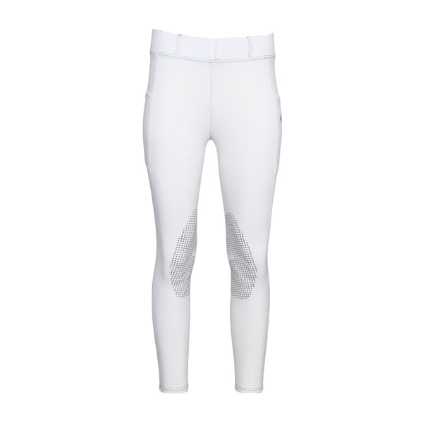 Equine Couture Soft Wash Silicon Knee Patch Tights with Phone Pocket