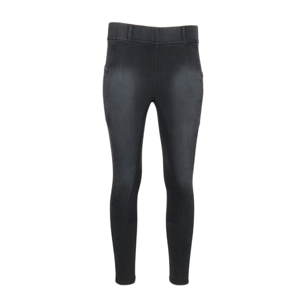 Equine Couture Soft Wash Silicon Full Seat Tights with Phone Pocket