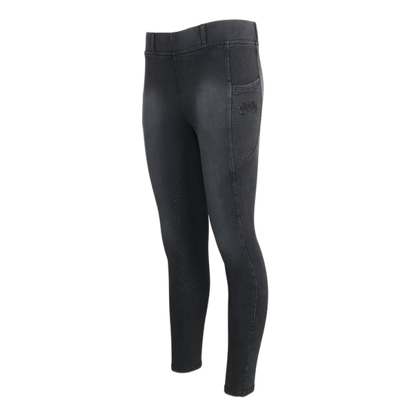 Equine Couture Soft Wash Silicon Full Seat Tights with Phone Pocket