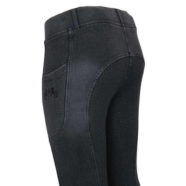 Equine Couture Soft Wash Silicon Full Seat Tights with Phone Pocket