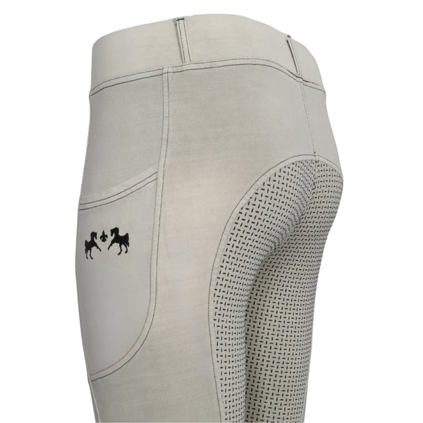Equine Couture Soft Wash Silicon Full Seat Tights with Phone Pocket