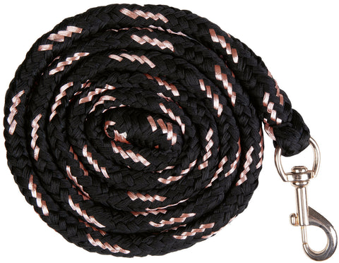 HKM Lead rope -Rosegold- with snap hook