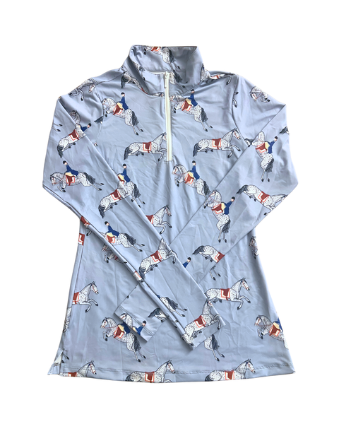 D. D. Connection Collection VOGUE Long Sleeve Signature Sunshirt