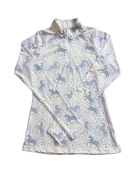 D. D. Prints With A Purpose CORAL Long Sleeve Signature Sunshirt