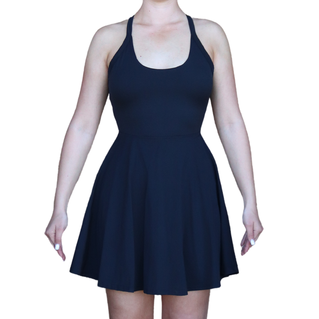 Black Tennis Dress