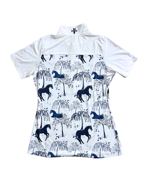 D. D. Short Sleeve Capriole Competition Shirt - ELOISE