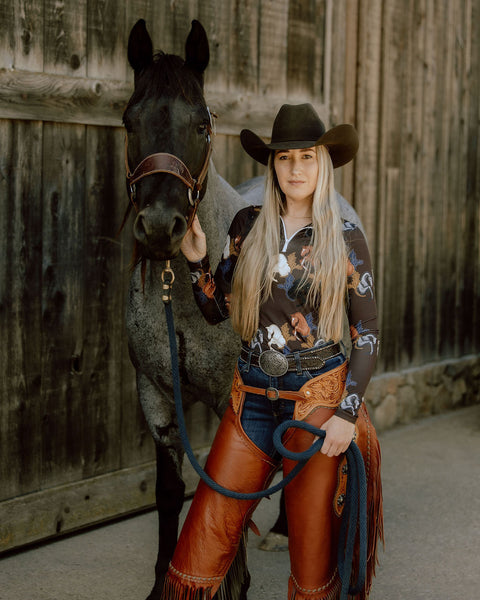 D. D. Impulsion & Straightness SARAH Long Sleeved Training Shirt