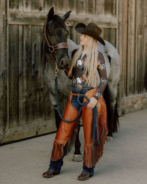 D. D. Impulsion & Straightness SARAH Long Sleeved Training Shirt