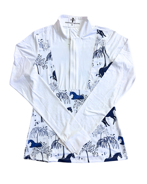 D. D. Long Sleeve Capriole Competition Shirt - ELOISE