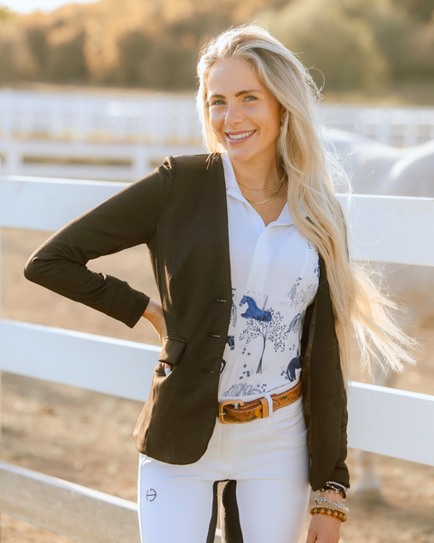 D. D. Long Sleeve Capriole Competition Shirt - ELOISE