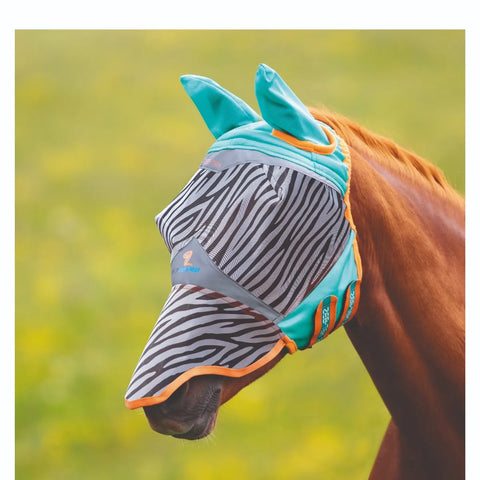 Shires Zeb-Tek Fly Mask