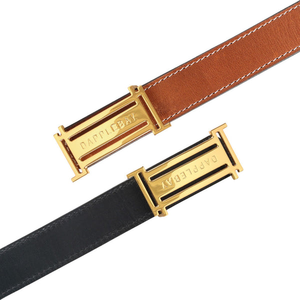 Dapplebay Reversible Jump Belt - Gold