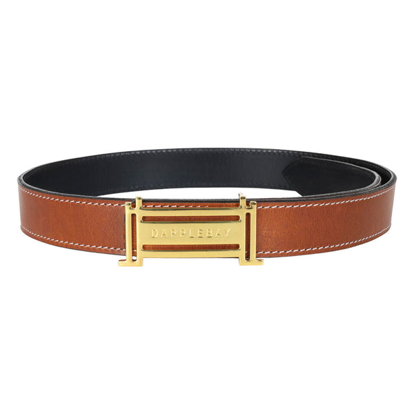 Dapplebay Reversible Jump Belt - Gold