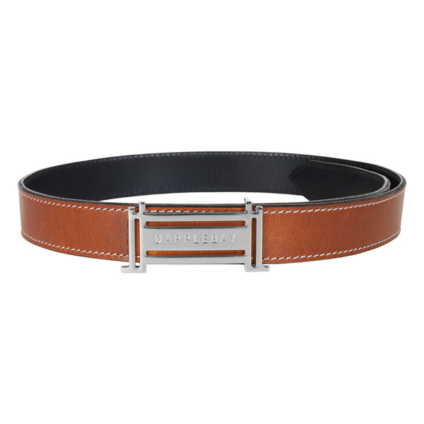 Dapplebay Reversible Jump Belt - Silver