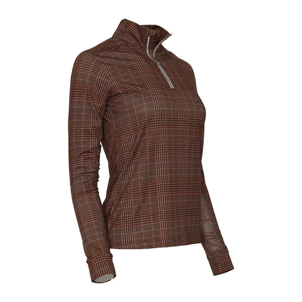 Dapplebay Heirloom 1/4 Zip Long Sleeve Riding Top