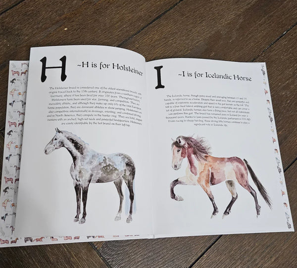 Sona Equestrian ABC Horse Breeds Book