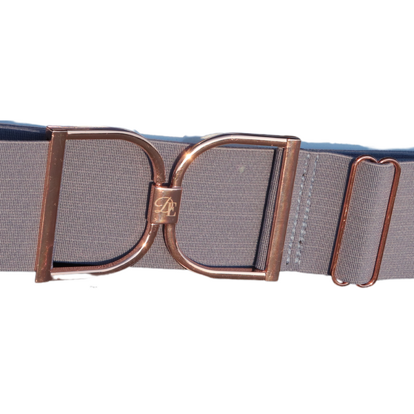 Snaffle Comfort Fit Belt - Misty Gray (2" wide)