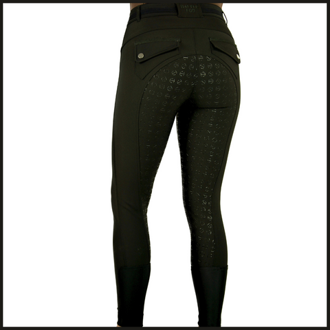 Megan Full Seat Breeches - Jet Black