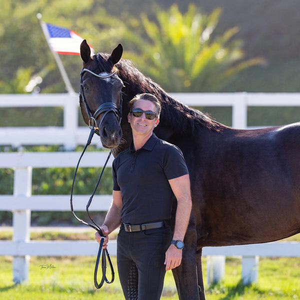 Halter Ego  MEN'S Evolution Full Seat Breeches -
Black