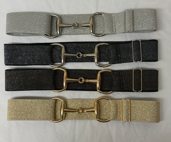 Glitter Stretch Belts