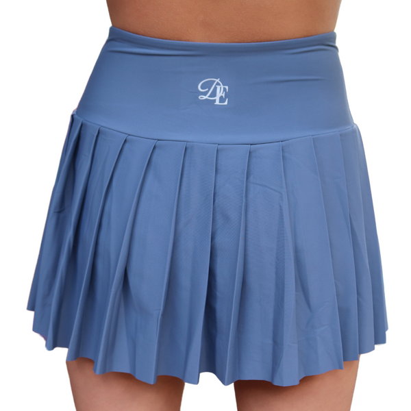 Pleated Tennis Skirt - Slate