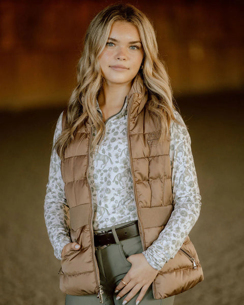 DEINHARDT DESIGNS Connection Collection EVERGREEN Long Sleeved Training Shirt