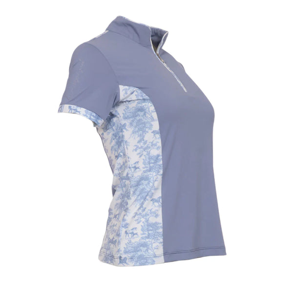 Dapplebay Grace 1/4 Zip Short Sleeve Riding Top