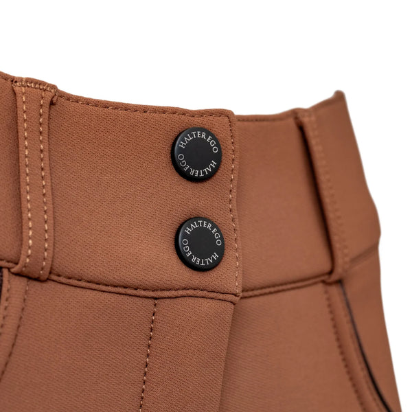 Halter Ego Evolution Mystique Full Seat Breeches - Toffee Espresso