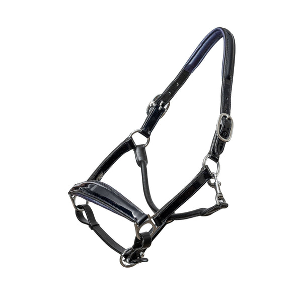 Kentucky Navy Patent Leather Halter