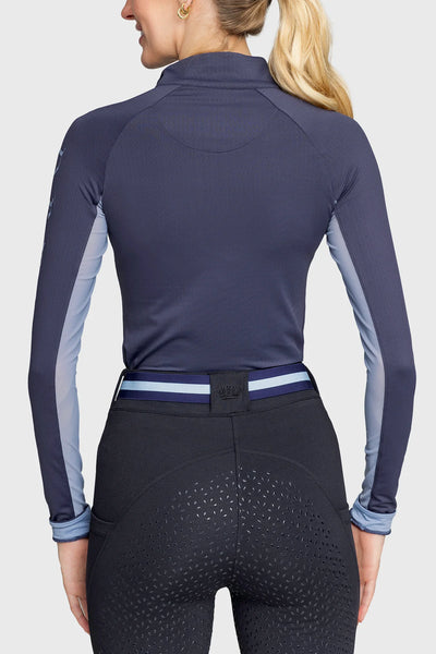 Kastel Long Sleeve Navy Dressage