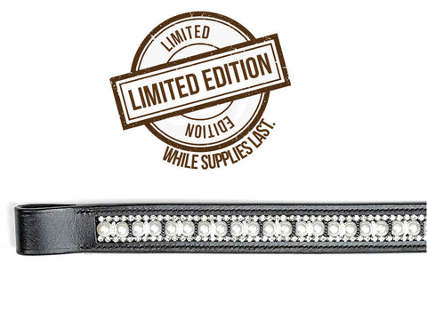 Grewal Pearl Beaded Browband - Cob