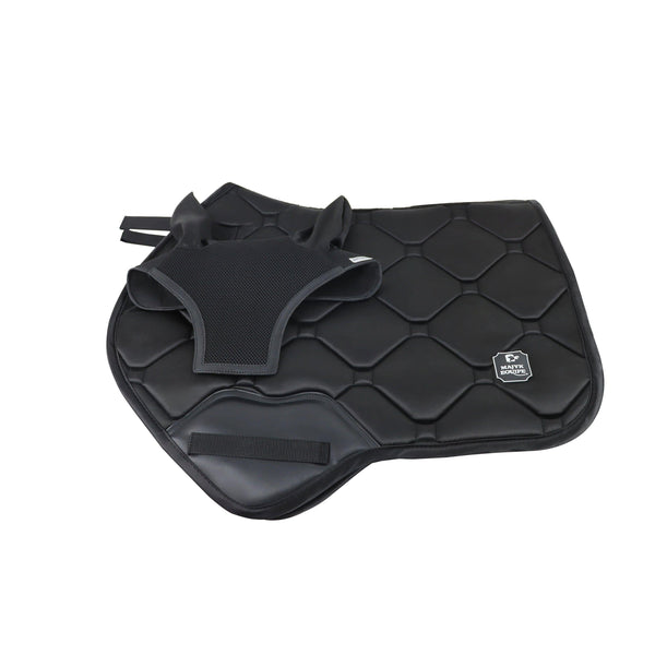 MAJYK EQUIPE® Silk Touch Saddle Pad and Matching Bonnet (Combination Special Price Bundle)