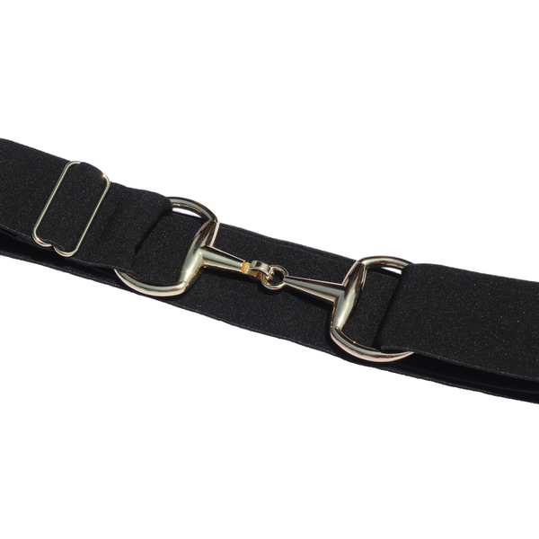 Snaffle Comfort Fit Belt - Black