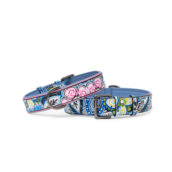 The Blossom Leather Dog Collar