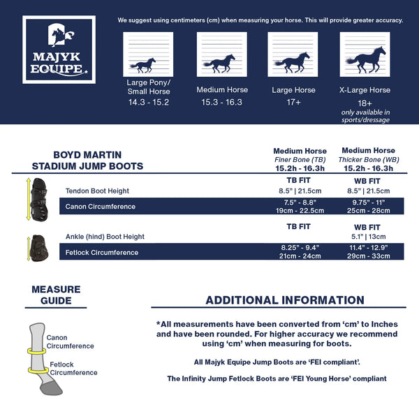 Majyk Boyd Martin Stadium Hind Jump Boot with ARTi-LAGE Technology