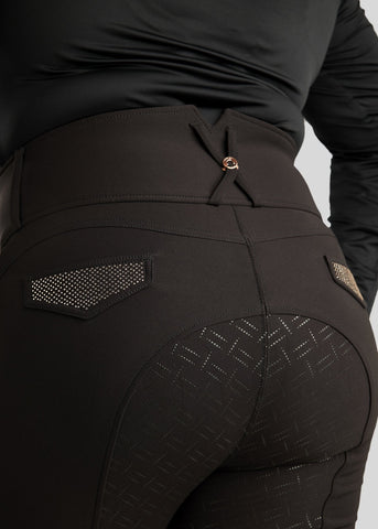 Montar CURVE Briella Extra Highwaist - Fullgrip, Black