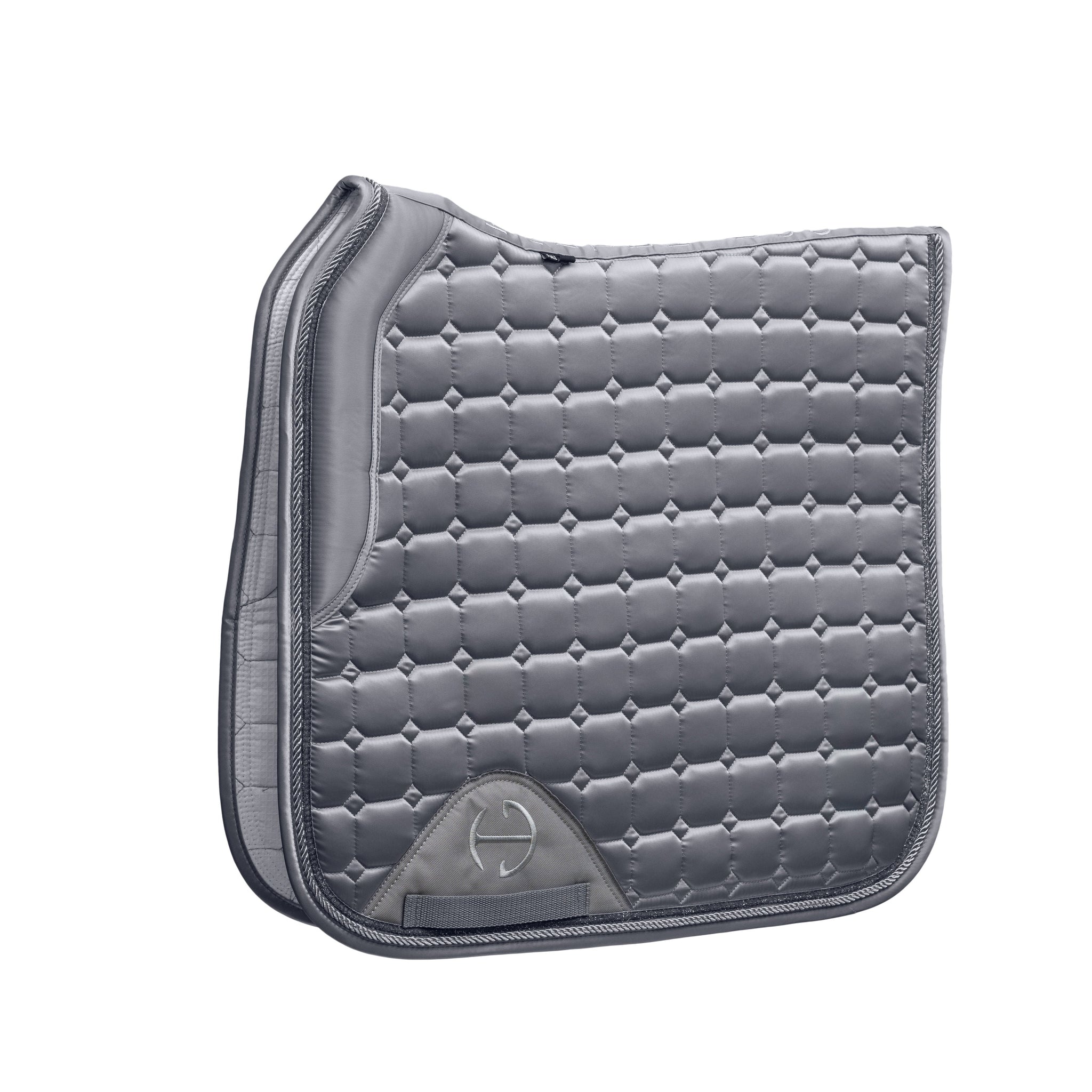 Satin Classic Dressage Saddle Pad (COB) - Platinum
