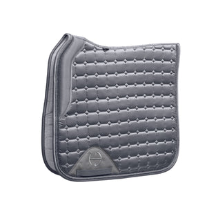 Satin Classic Dressage Saddle Pad (COB) - Platinum