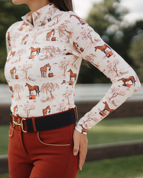 D.D. x Tucker Tweed® TUCKER TWEED TOILE Long Sleeve