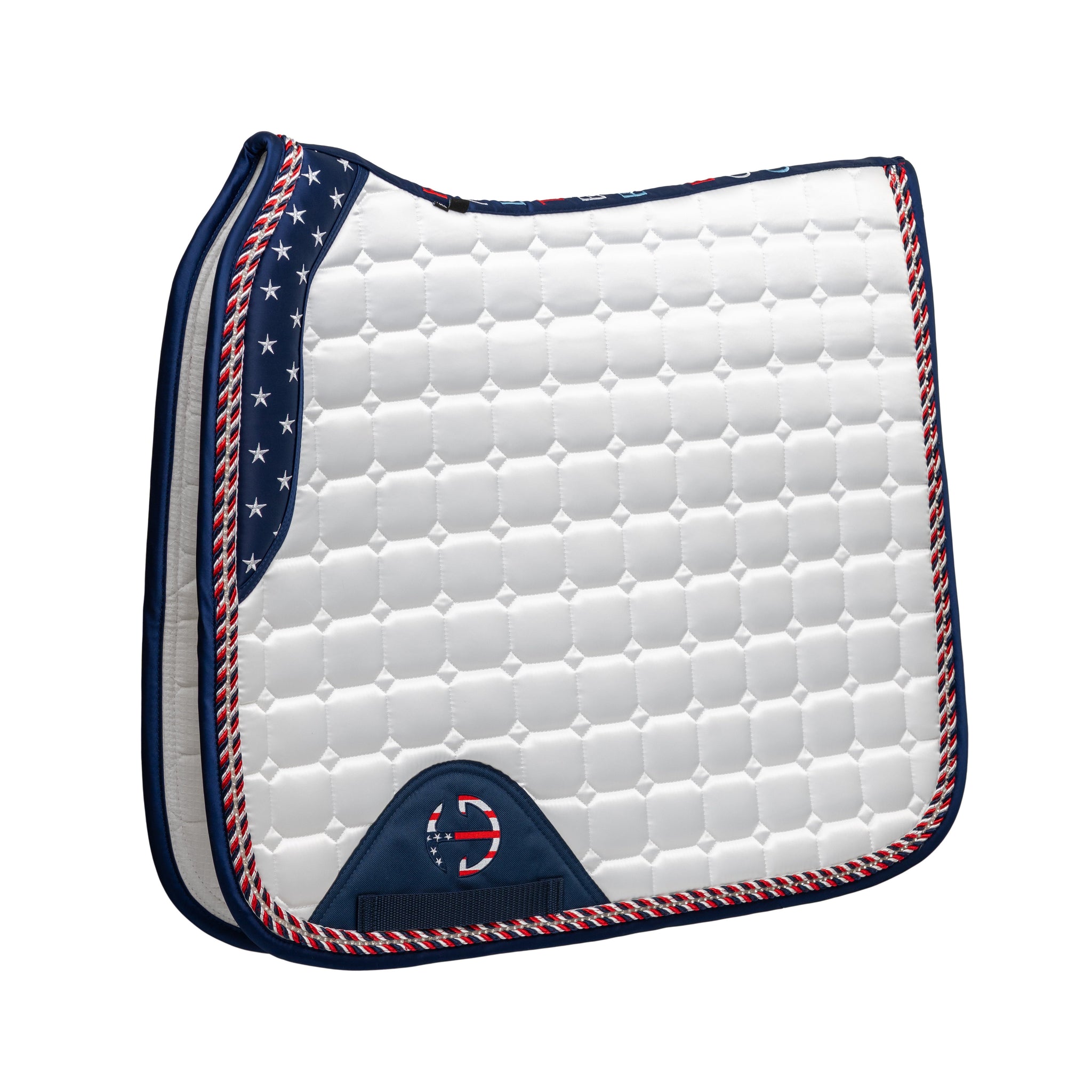 Limited Edition TEAM USA Satin Classic Dressage Saddle Pad (Cob)