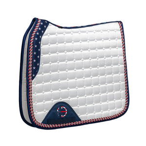 Limited Edition TEAM USA Satin Classic Dressage Saddle Pad (Cob)