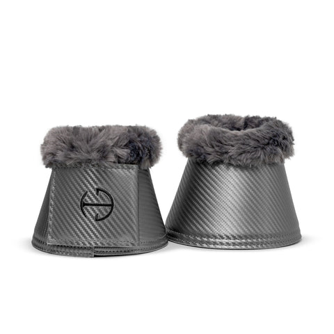 Metallics Collection: Carbon Tech Bell Boots - Platinum
