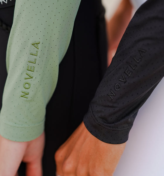 The Novella Perfect Perforated Zip.