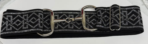 Stretchy Tribal Print Belt
